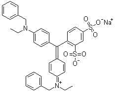 structure of CAS# 3486-30-4, Acid Blue 7