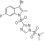 structure of CAS# 348635-87-0, 安美速