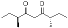 structure of CAS# 34865-74-2, [S-(R*,R*)]-3,7-二甲基-4,6-壬二酮