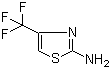 structure of CAS# 349-49-5, 2-Amino-4-trifluoromethyl-1,3-thiazole
