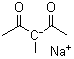 CAS # 34916-51-3, 3-Methyl-2,4-pentanedione sodium salt, Sodium 3-methylpentane-2,4-dionate