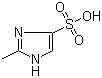 CAS 登录号：34916-84-2, 2-甲基咪唑-4-磺酸