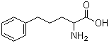 structure of CAS# 34993-02-7, 2-氨基-5-苯基戊酸