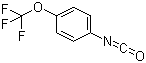 structure of CAS# 35037-73-1, 4-(Trifluoromethoxy)phenyl isocyanate