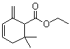 CAS # 35044-58-7, 2-Methylene-6,6-dimethyl-1-ethoxycarbonylcyclohex-3-ene, Ethyl gamma-safranate