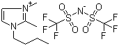 structure of CAS# 350493-08-2, 1-Butyl-2,3-dimethylimidazolium bis(trifluoromethanesulfonyl)imide