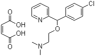 structure of CAS# 3505-38-2, 马来酸卡比沙明