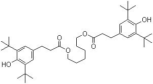 structure of CAS# 35074-77-2, 抗氧剂 Irganox-259