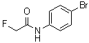 CAS 登录号：351-05-3, N-(4-溴苯基)-2-氟乙酰胺, 氟乙酰溴苯胺