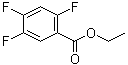 structure of CAS# 351354-41-1, 2,4,5-三氟苯甲酸乙酯