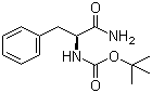 structure of CAS# 35150-06-2, Boc-L-苯丙氨酰胺