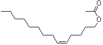 structure of CAS# 35153-13-0, (Z)-5-十四碳烯-1-醇乙酸酯