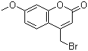 structure of CAS# 35231-44-8, 4-溴甲基-7-甲氧基香豆素