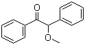 structure of CAS# 3524-62-7, (+/-)-Benzoin methyl ether