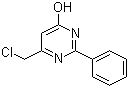 CAS # 35252-98-3, 6-(Chloromethyl)-2-phenylpyrimidin-4-ol, 6-(Chloromethyl)-2-phenyl-4(1H)-pyrimidinone