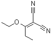structure of CAS# 35260-96-9, (1-Ethoxypropylidene)malononitrile