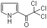 structure of CAS# 35302-72-8, 2-(Trichloroacetyl)pyrrole