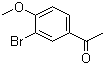 structure of CAS# 35310-75-9, 3'-Bromo-4'-methoxyacetophenone