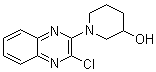 CAS # 353257-75-7, 1-(3-Chloro-2-quinoxalinyl)-3-piperidinol