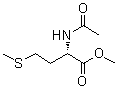structure of CAS# 35671-83-1, N-Acetyl-L-methionine methyl ester