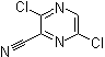 structure of CAS# 356783-16-9, 3,6-二氯-2-吡嗪甲腈
