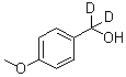 CAS # 35693-15-3, alpha,alpha-Dideutero-4-methoxybenzyl alcohol, 4-Methoxybenzenemethan-d<sub>2</sub>-ol