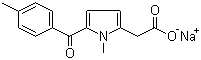 CAS 登录号：35711-34-3, 痛灭定钠, 托美丁钠, 1-甲基-5-(4-甲基苯甲酰基)-1H-吡咯-2-乙酸钠盐