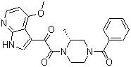 structure of CAS# 357263-13-9, BMS 378806