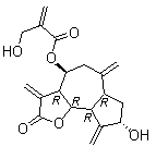 structure of CAS# 35730-78-0, 菜蓟苦素