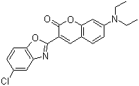 CAS 登录号：35773-43-4 (94945-27-4), 分散黄 232, 3-(5-氯-2-苯并噁唑基)-7-(二乙基氨基)-2H-1-苯并吡喃-2-酮