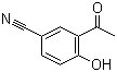 structure of CAS# 35794-84-4, 2-乙酰基-4-氰基苯酚