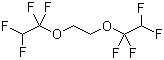 CAS # 358-39-4, 1,2-Bis(1,1,2,2-tetrafluoroethoxy)ethane, Ethylene glycol bis(1,1,2,2-tetrafluoroethyl) ether