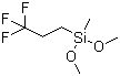 structure of CAS# 358-67-8, 3,3,3-Trifluoropropylmethyldimethoxysilane