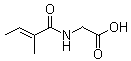 structure of CAS# 35842-45-6, N-Tiglylglycine