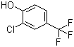 CAS # 35852-58-5, 3-Chloro-4-hydroxybenzotrifluoride, 2-Chloro-4-trifluoromethylphenol