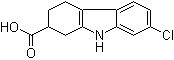CAS # 35853-75-9, 7-Chloro-2,3,4,9-tetrahydro-1H-carbazole-2-carboxylic acid