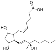 structure of CAS# 35864-81-4, 15(R)-卡前列素