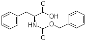 structure of CAS# 3588-57-6, N-Benzyloxycarbonyl-L-phenylalanine