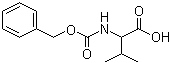structure of CAS# 3588-63-4, N-Carbobenzyloxy-DL-valine