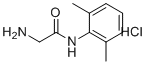 structure of CAS# 35891-83-9, Glycinexylidide Hydrochloride