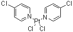 CAS 登录号：35963-83-8, 顺式-二氯二(4-氯吡啶)铂
