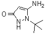 structure of CAS# 359867-35-9, 5-氨基-1-叔丁基-1,2-二氢-3H-吡唑-3-酮