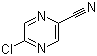 structure of CAS# 36070-75-4, 2-Chloro-5-cyanopyrazine