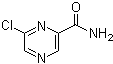 structure of CAS# 36070-79-8, 6-Chloro-2-pyrazinecarboxamide