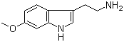 structure of CAS# 3610-36-4, 6-Methoxytryptamine