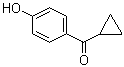 structure of CAS# 36116-18-4, 环丙基(4-羟基苯基)甲酮