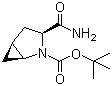 structure of CAS# 361440-67-7, (1S,3S,5S)-3-(Aminocarbonyl)-2-azabicyclo[3.1.0]hexane-2-carboxylic acid tert-butyl ester