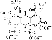 structure of CAS# 3615-82-5, 植酸钙