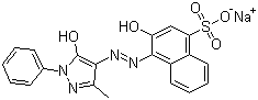 structure of CAS# 3618-63-1, 媒介红 7