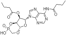 structure of CAS# 362-74-3, 二丁酰环磷腺苷
